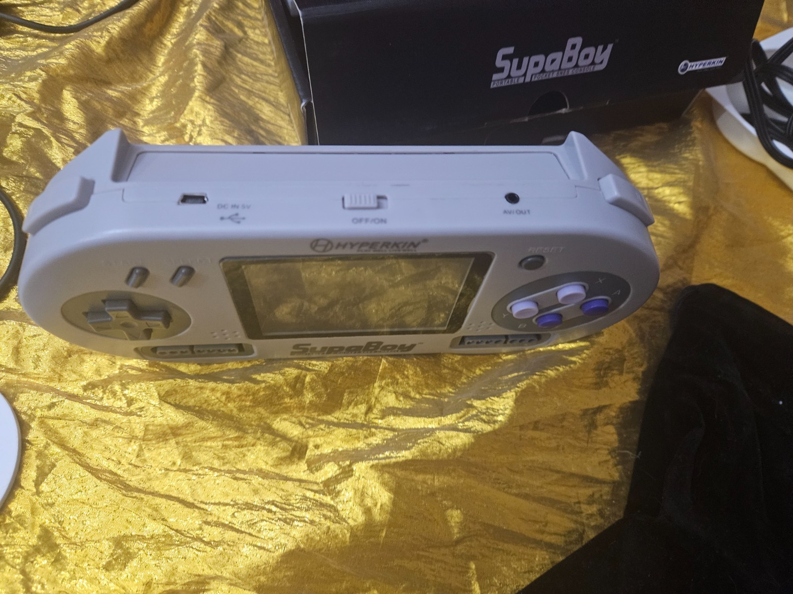 FOR REPAIR – SUPABOY Portable Pocket SNES Console Super Nintendo by HYPERKIN !!!