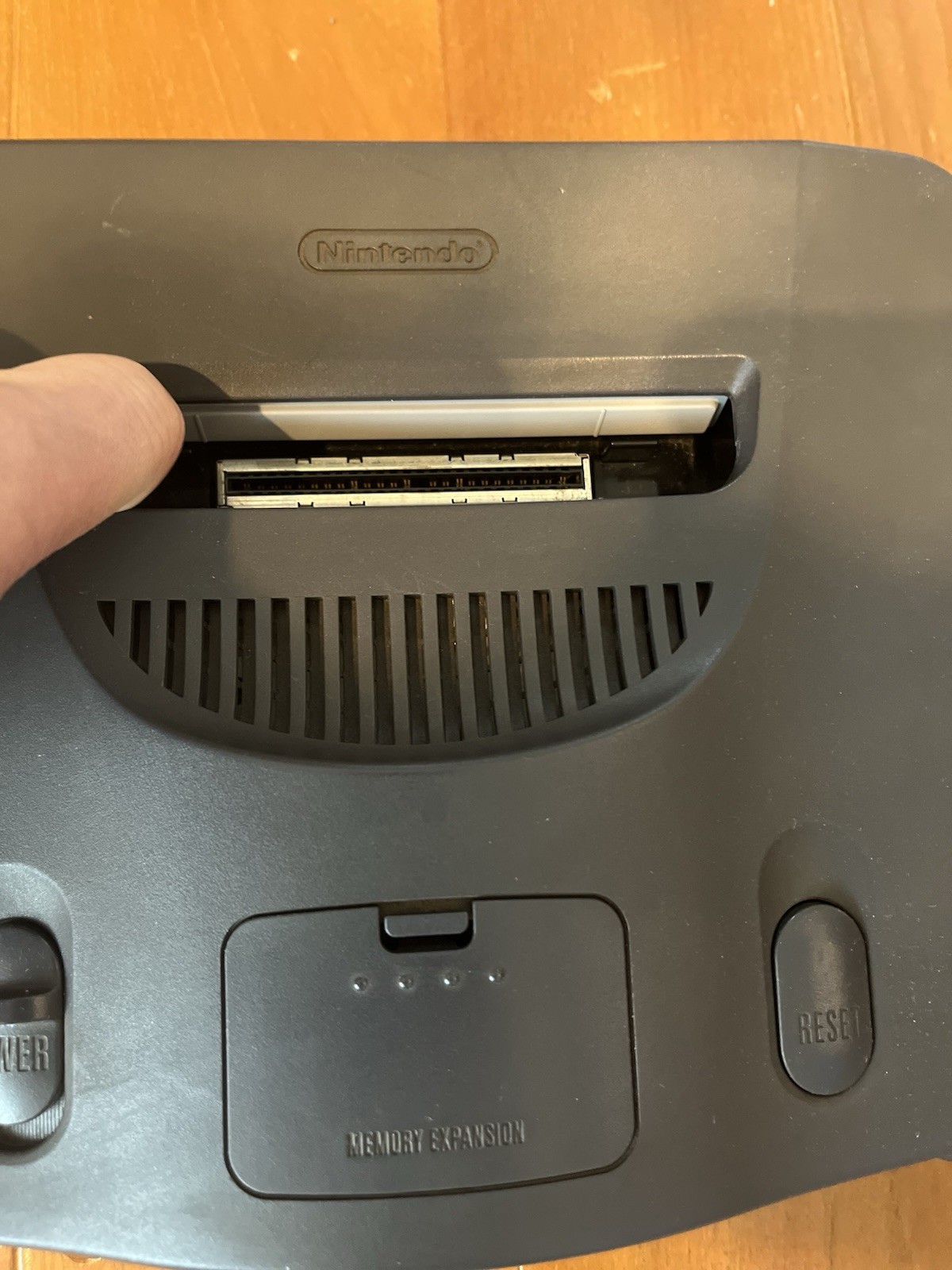 Nintendo 64 NUS-001 Black Console Set Tested to start up (NTSC-J)