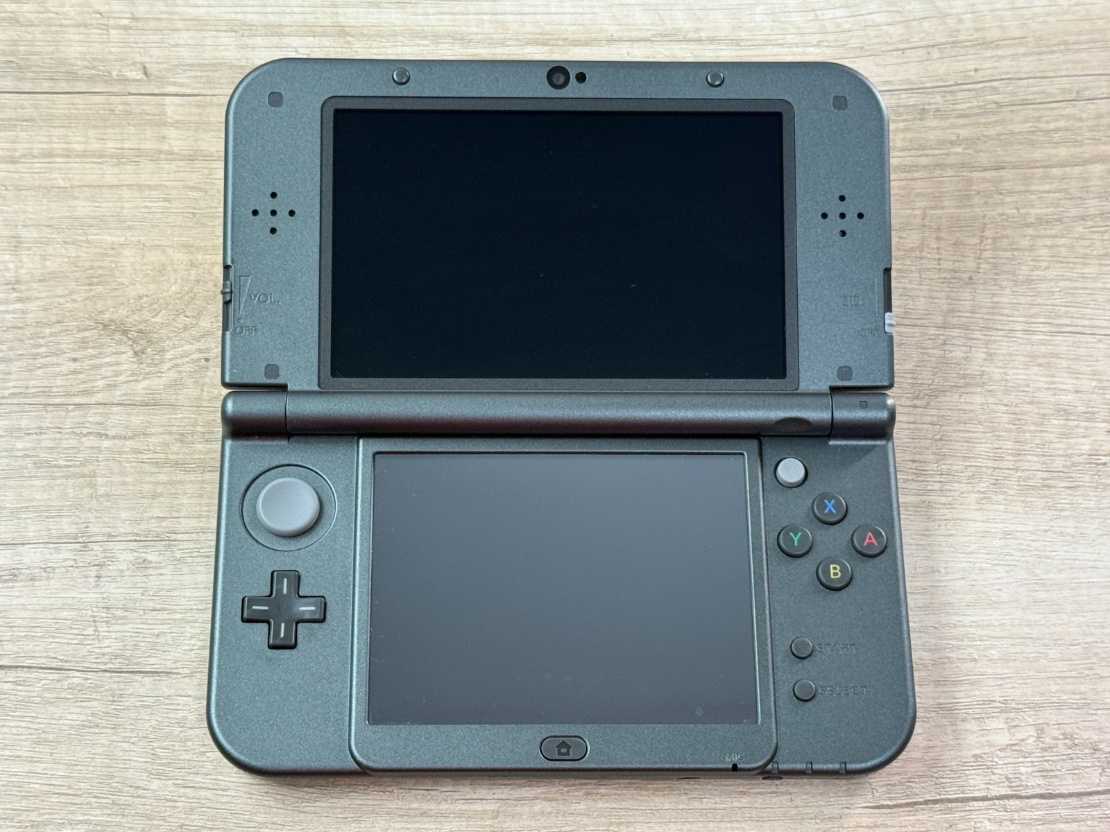 RANK B+IPS Nintendo New 3DS XL Metallic Black Console IPS Top Tested Japan D3477