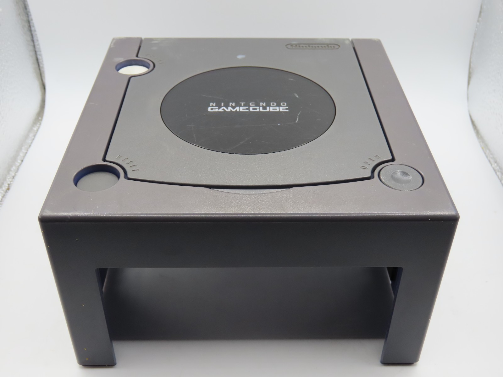 OEM Nintendo GameCube Indigo Blue Shell Housing Top Shell Only DISCOUNT YELLOWED