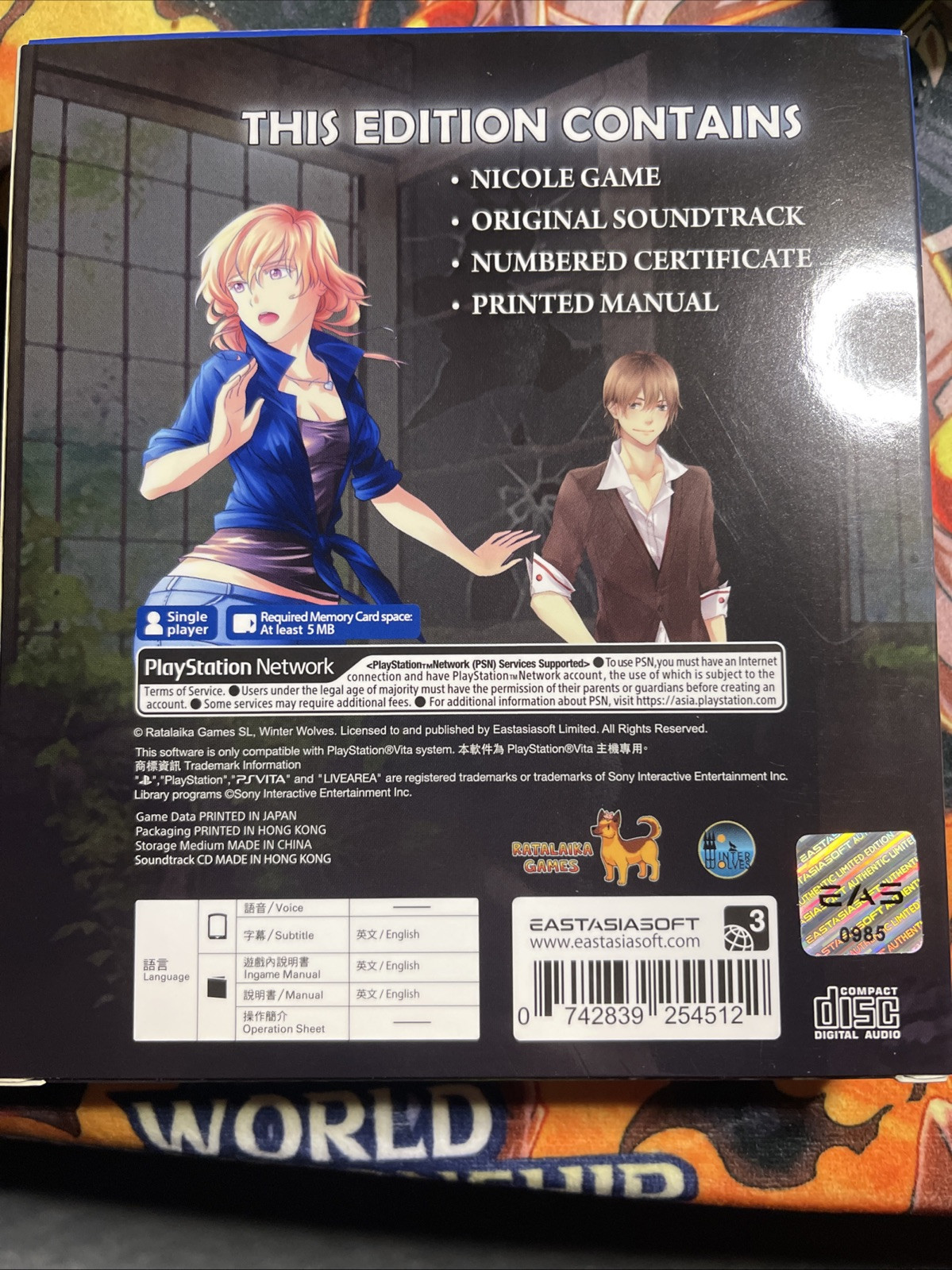 PSV – Nicole – Playstation Vita