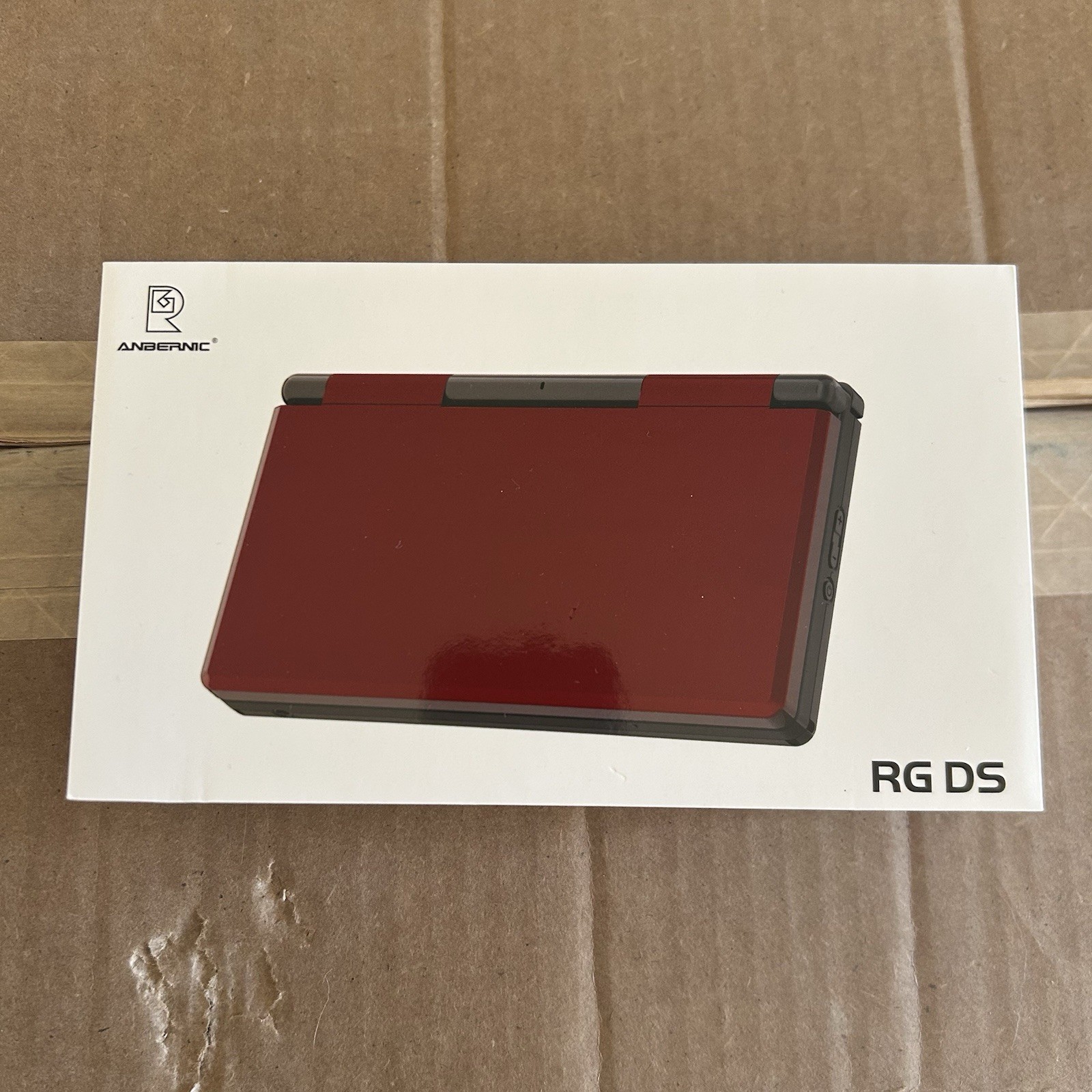 ANBERNIC RG DS Retro Video Game Console 4 Inch Android 14 Flip Game BOX ONLY