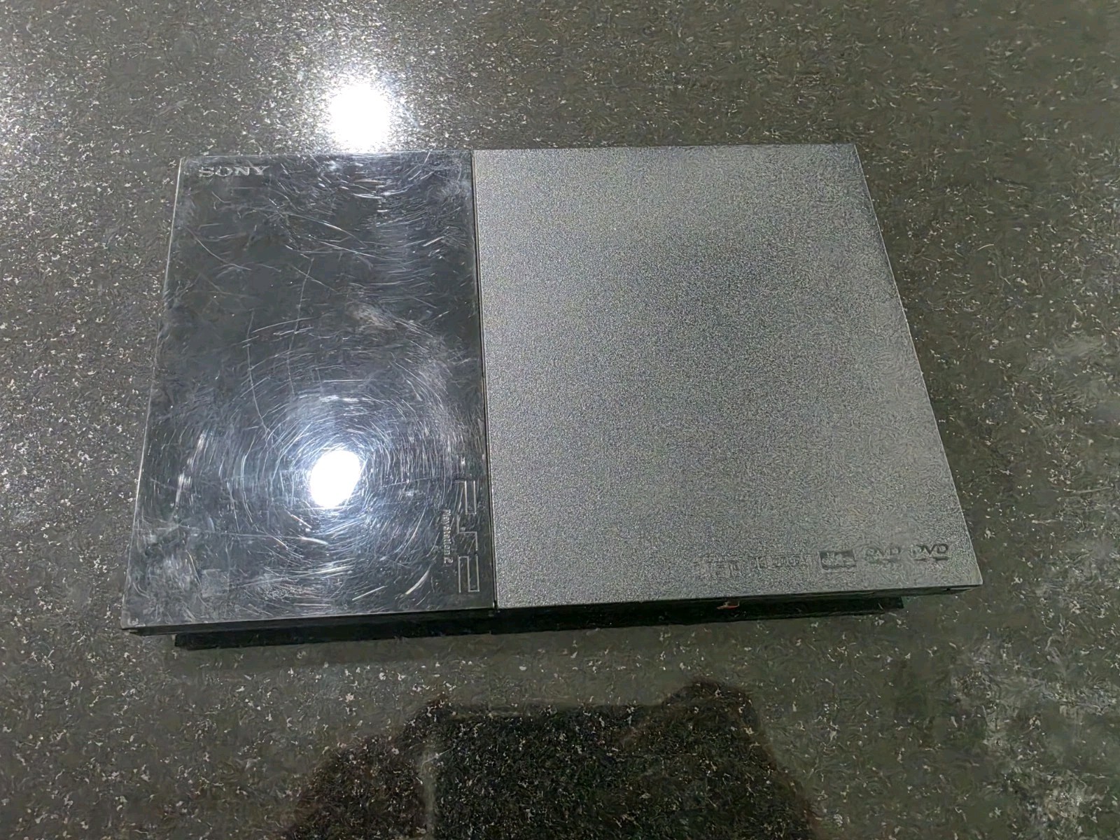 Sony PlayStation 2 PS2 Slim Black Console Only TESTED AND WORKING! 90000
