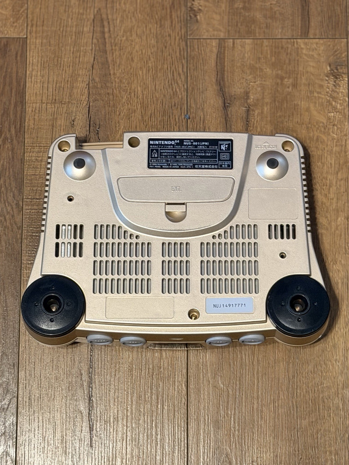 Nintendo 64 N64 Gold Console Compete In Box – NUS-001 JPN – Tested