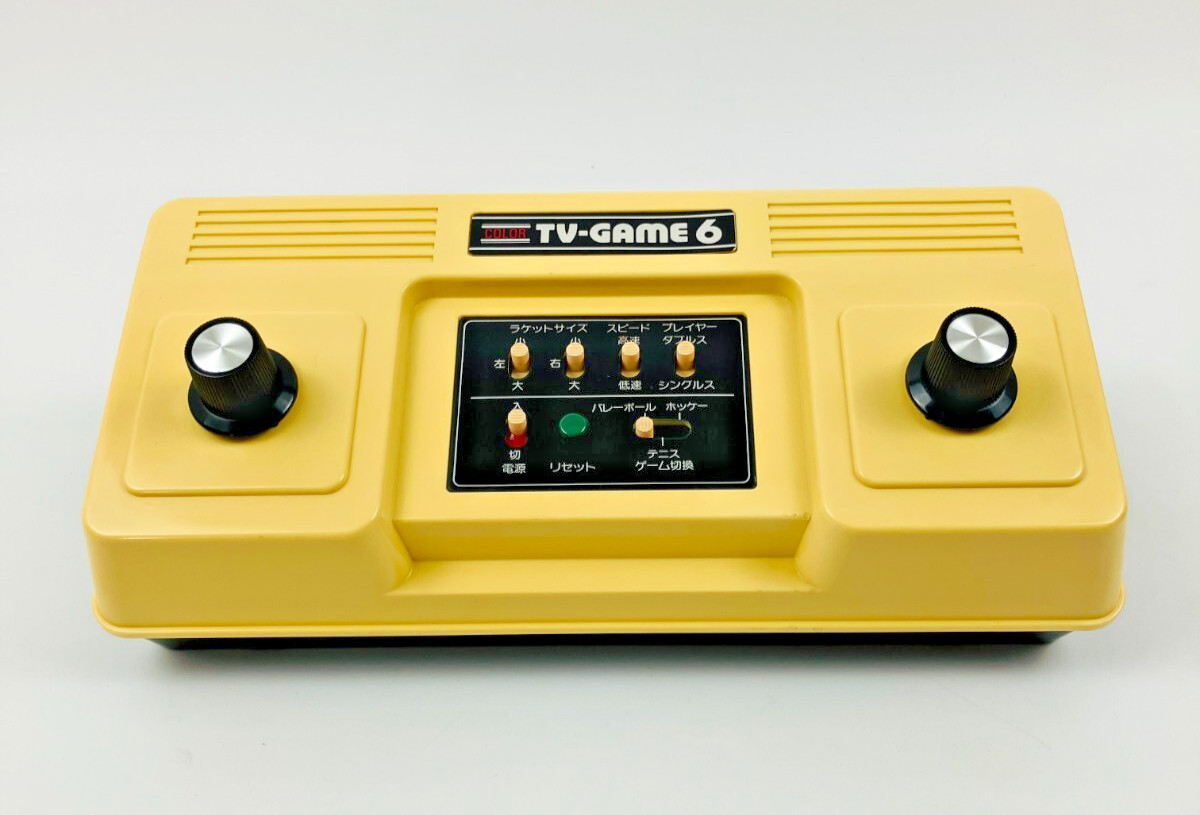 COLOR TV GAME 6 Console Boxed CTG-6S Nintendo Tested System No Manual