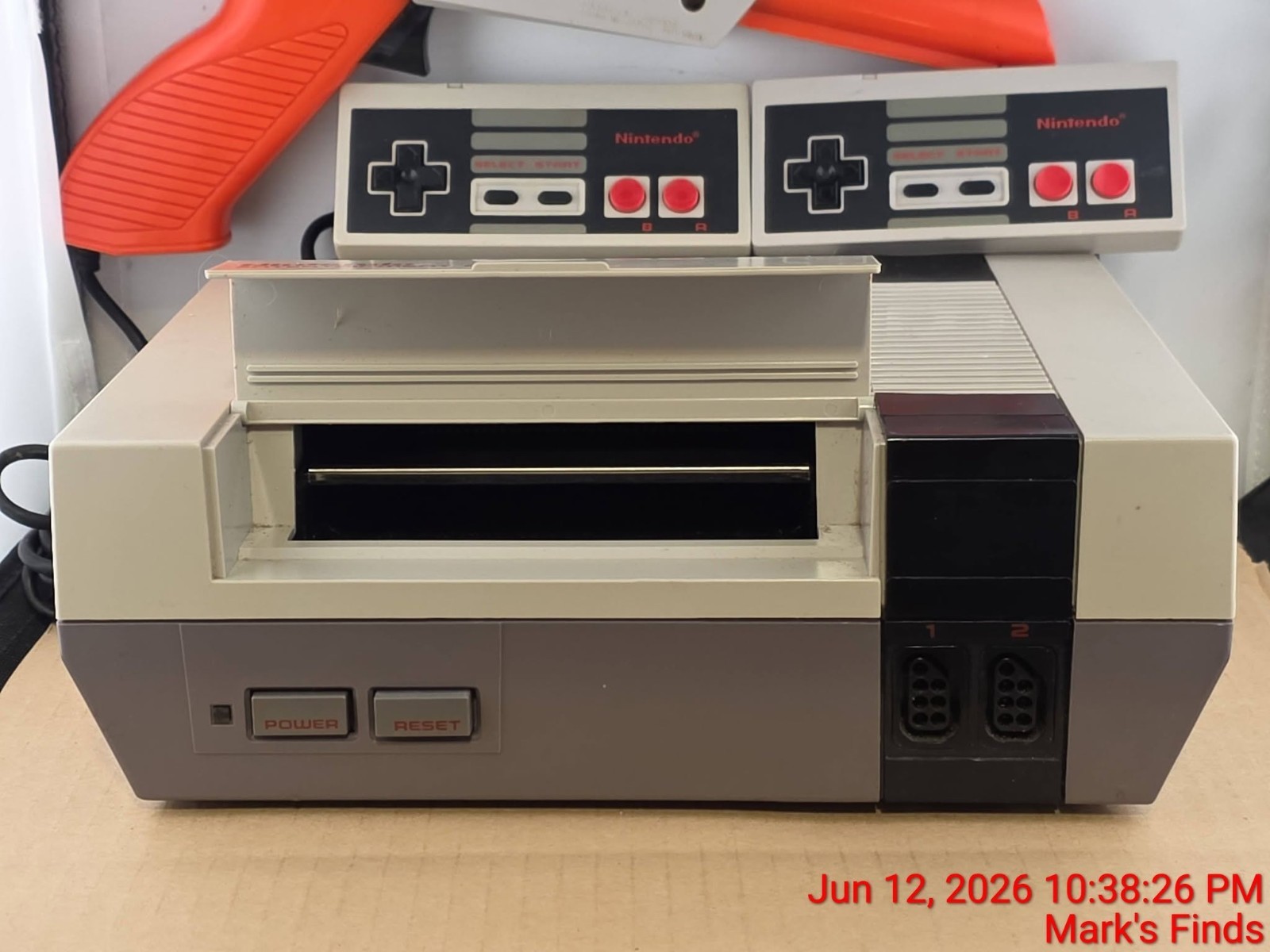 Nintendo Entertainment System NES-001 UNTESTED Parts or Repair