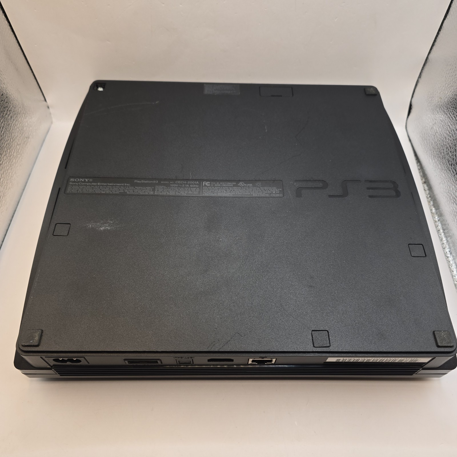 Sony PlayStation 3 PS3 Slim Console With Controller & Cords Tested & Working!