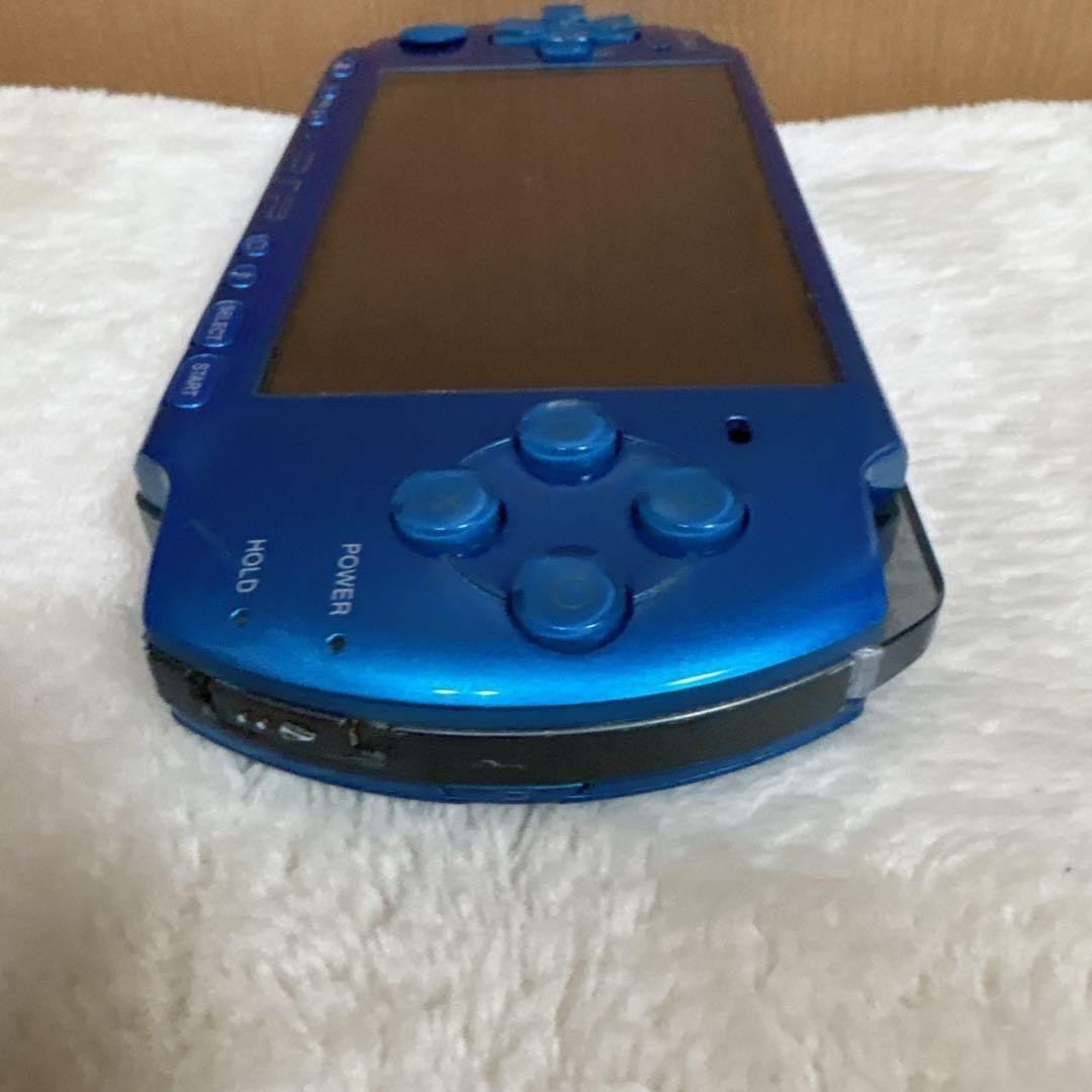 Sony PSP-3000 PSP 3000 Console Vibrant Blue VB Working Tested English language