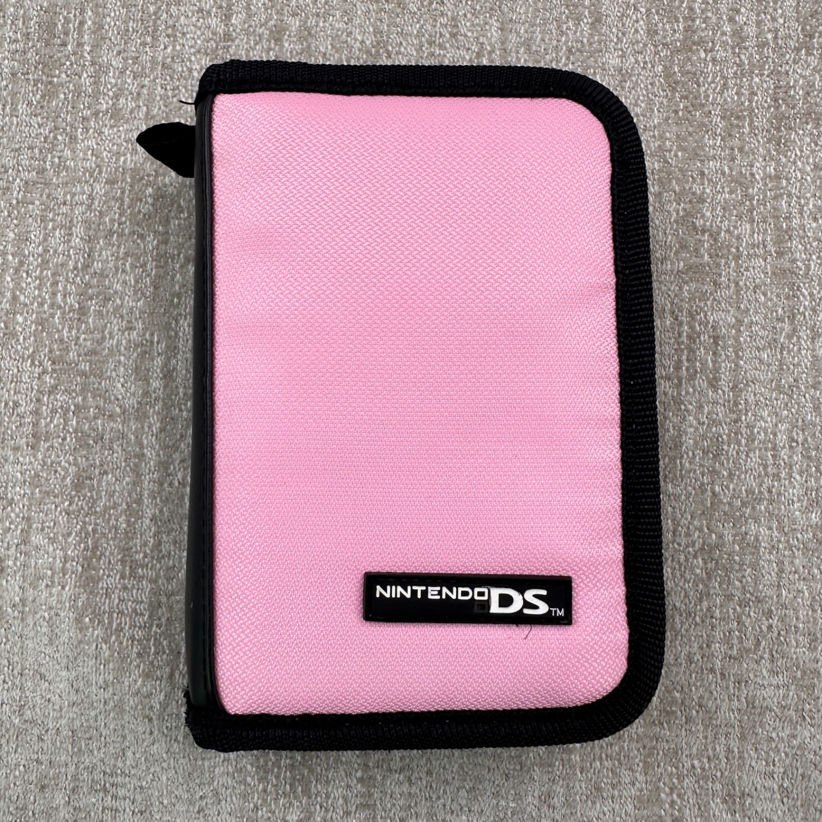 All OEM Nintendo DS Lite PINK With Box, Case, Charger, Manuals Tested Working
