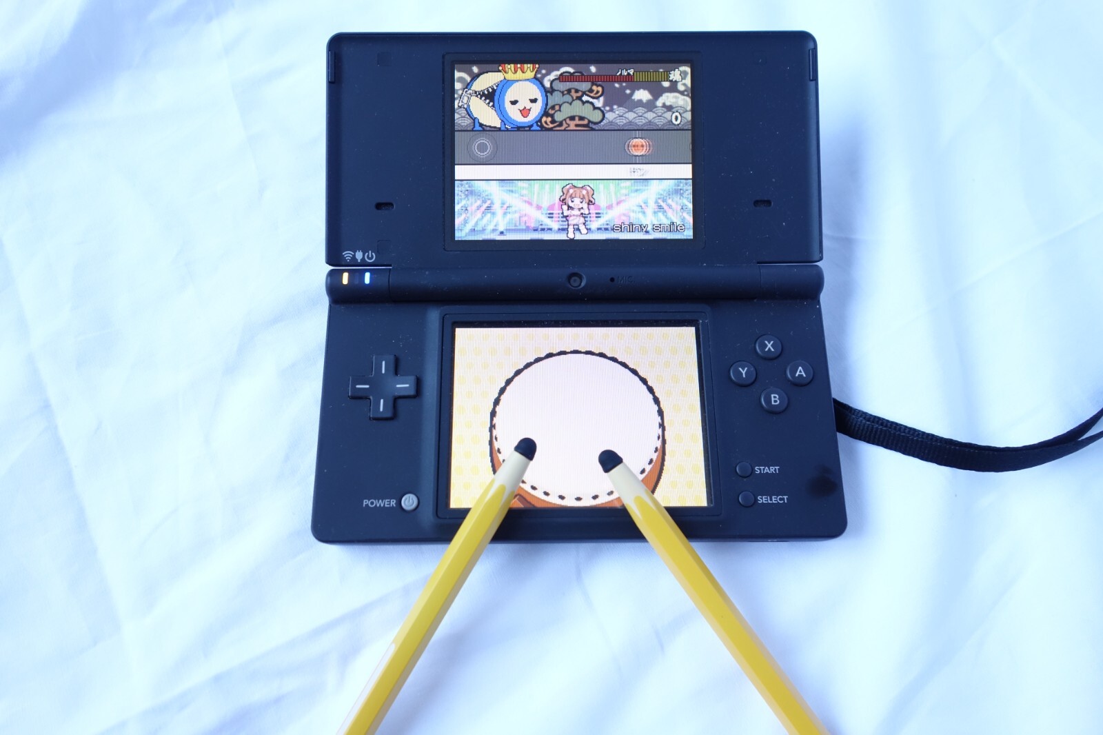 Nintendo DSi Console Black Taico no Tatsujin Korean education Pazzule Lot 5 Jp