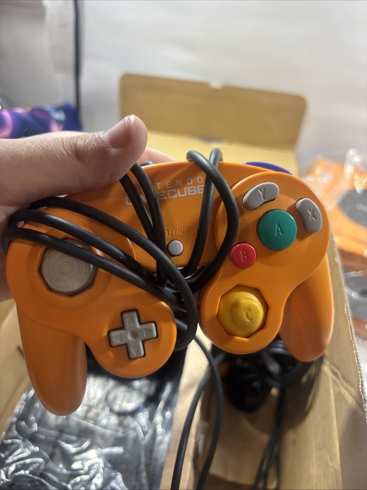 Nintendo GameCube Console CIB Orange Spice, USA REGION «TESTED»!!