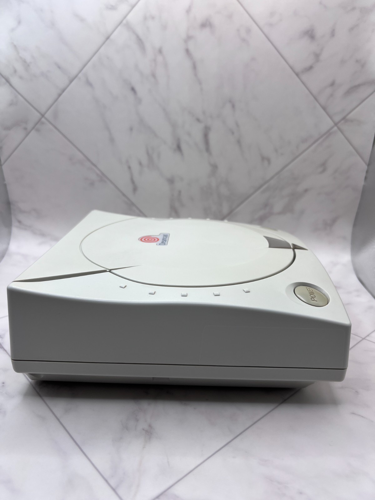 Sega Dreamcast VA1 OEM Case No GD-ROM ODE-Ready Battery Mod Power Socket Fuse