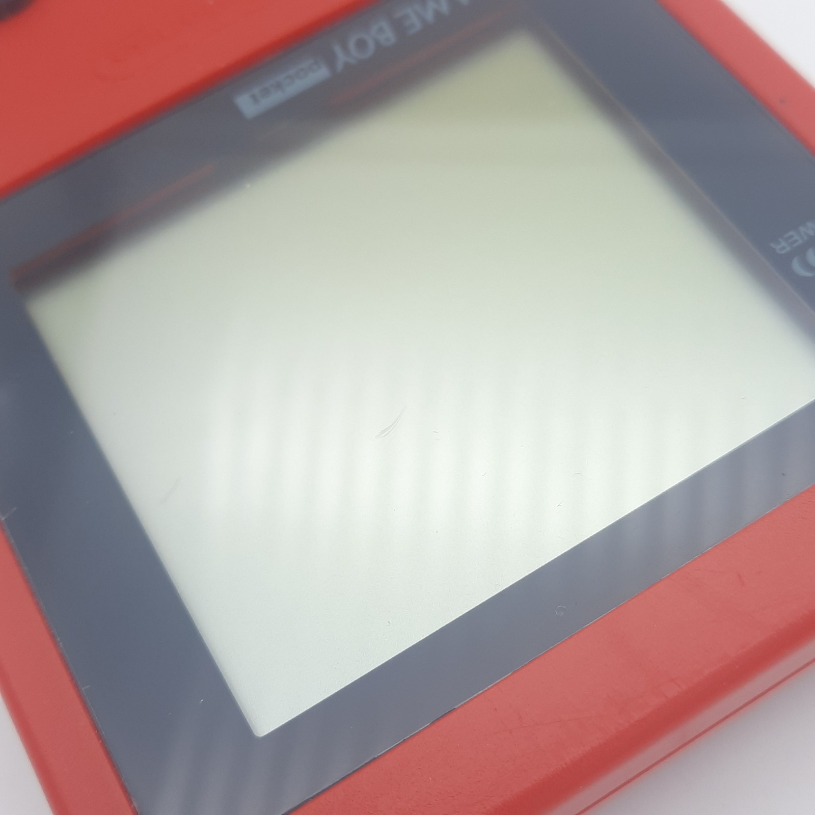 Nintendo Game Boy Pocket Red Handheld Console System MGB-001 – No Battery Cover