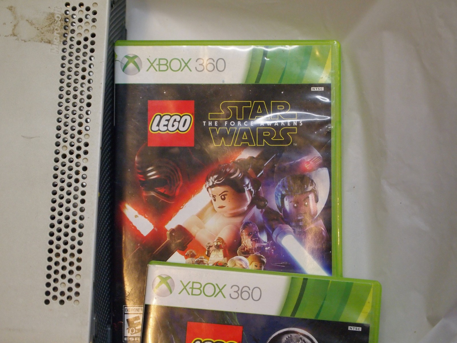 Xbox 360 120gb hdd Console, With 4 Game Lot