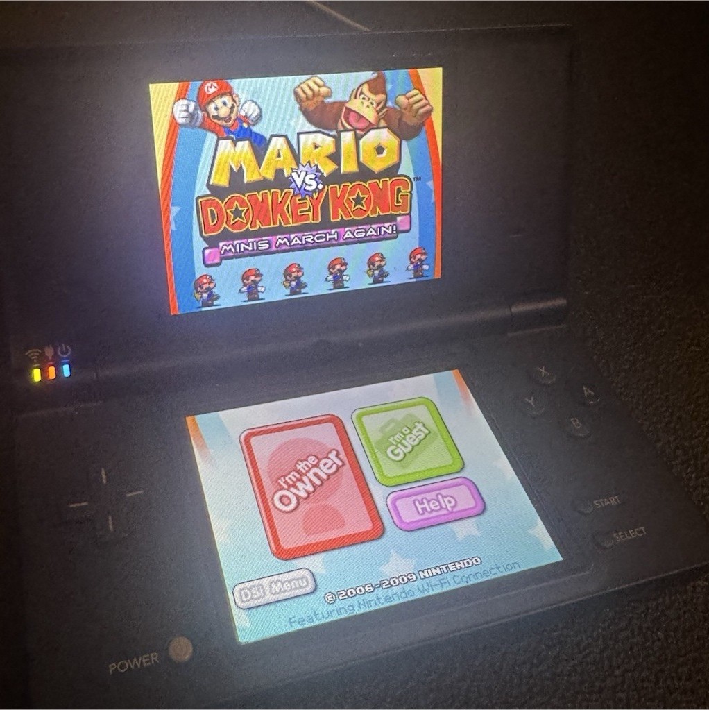 Nintendo DSi Blue Handheld System Wi-Fi Built-In Camera Headphone Jack TWL-001