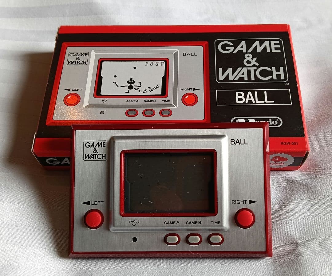 Nintendo Game & Watch Ball With Box Club Nintendo Limited Premium Game