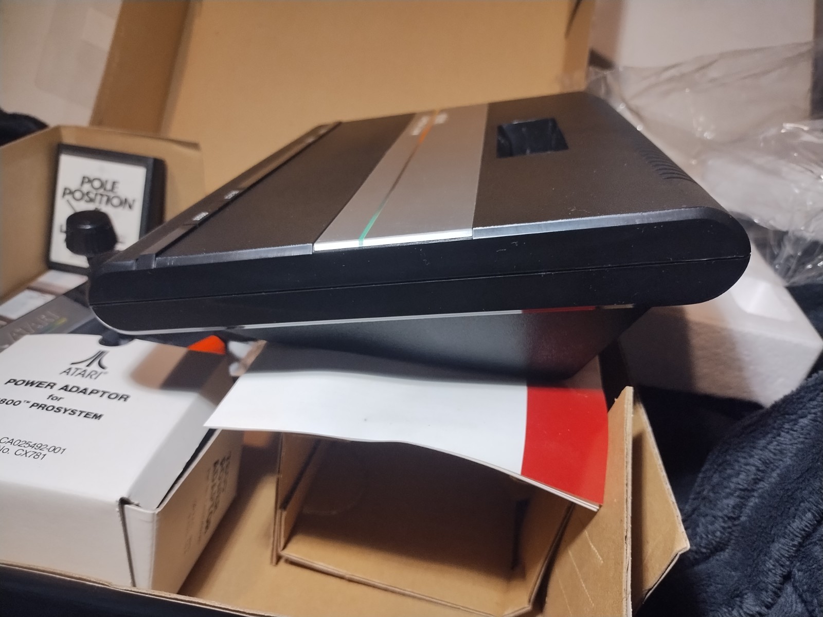 Atari 7800 Console System in Box Excellent Condition Matching Serial #