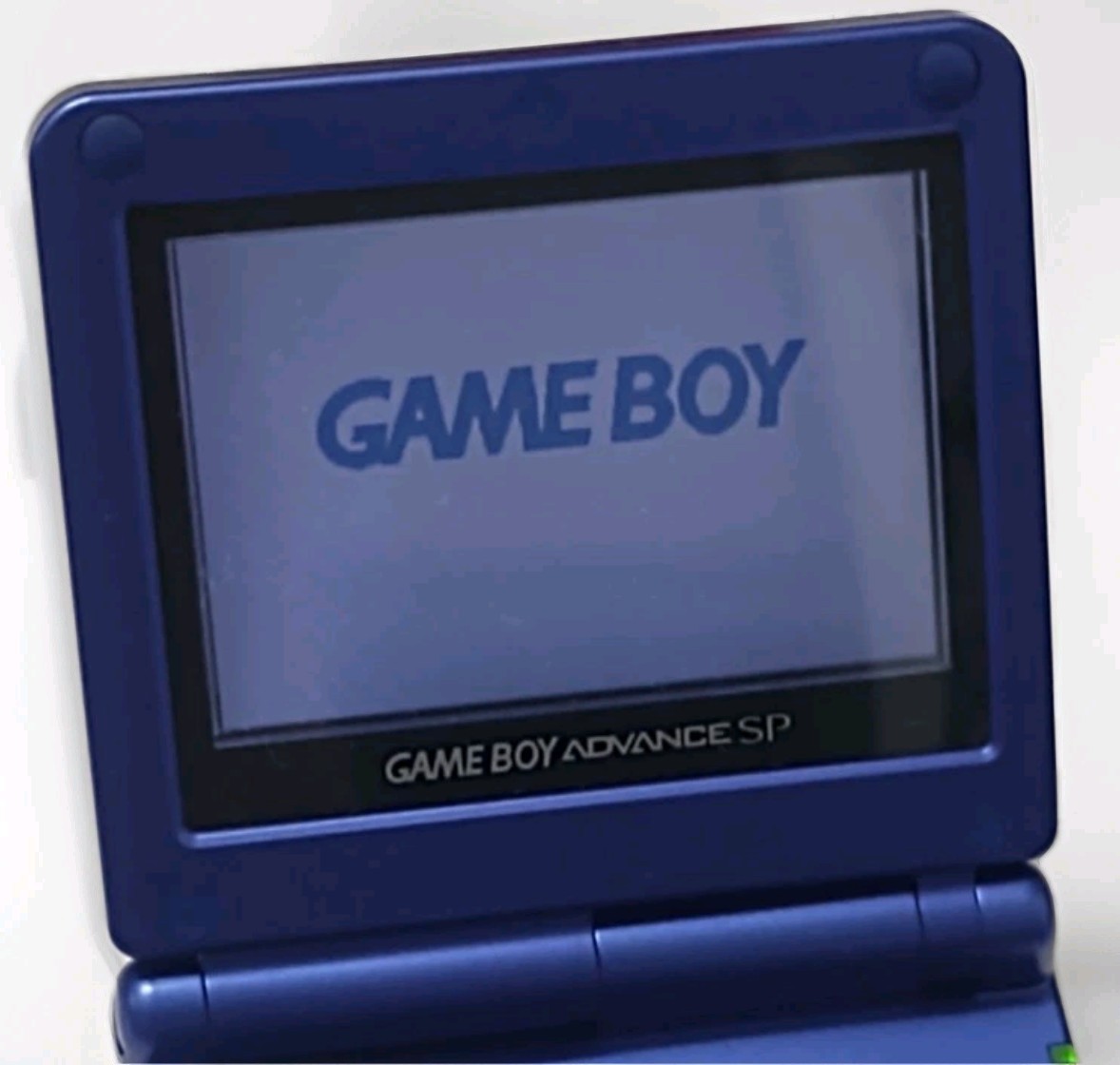 🎮Cobalt Blue Nintendo Game Boy Advance SP AGS-001 Video Gaming Handheld TESTED