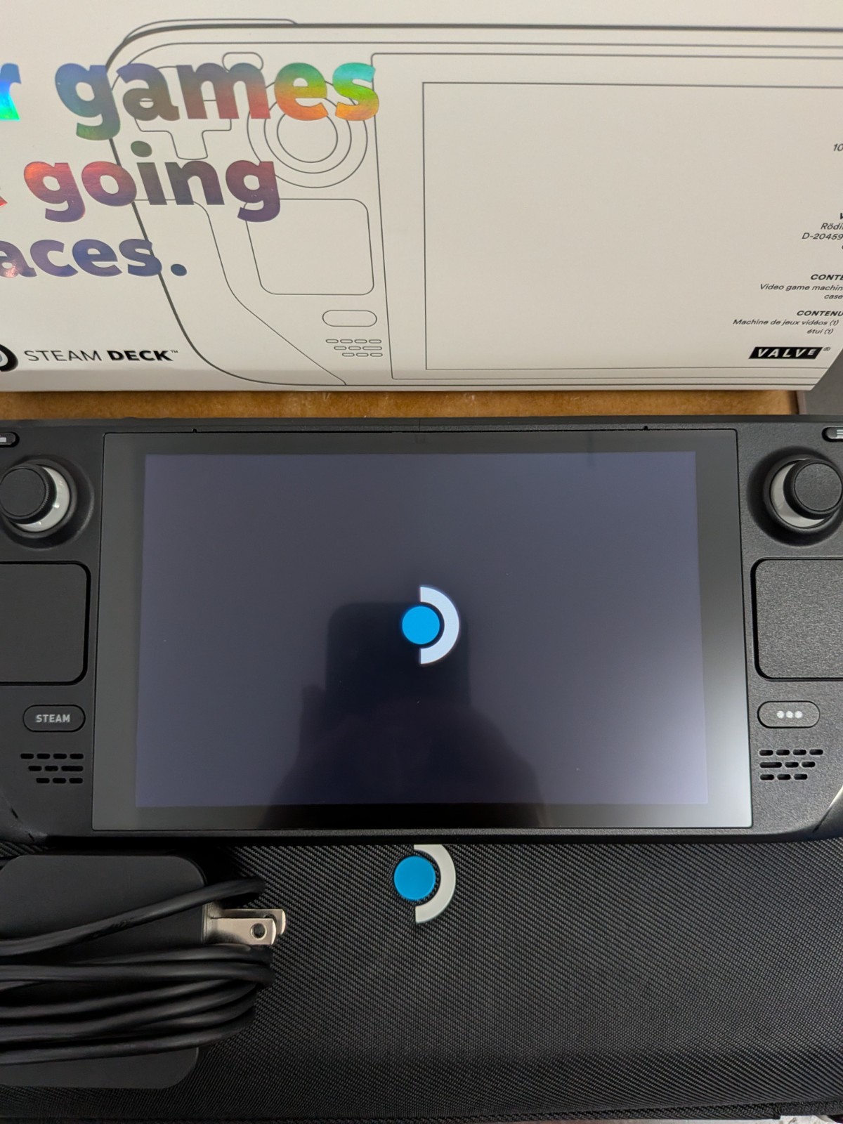 Valve Steam Deck 512GB Matte Etched Anti Glare Screen Charger Case *Exact Pics