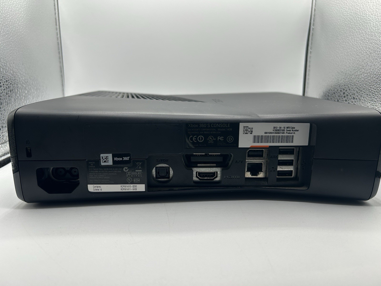 Microsoft Xbox 360 S 1439 4gb Console System Bundle – Tested and Works