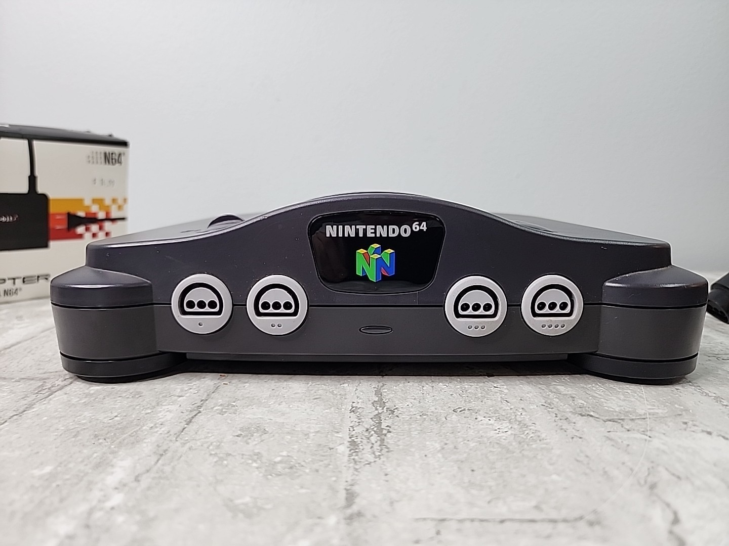 Nintendo 64 N64 Console NUS-001 w/ Controllers & Cables Tested Works *Read*