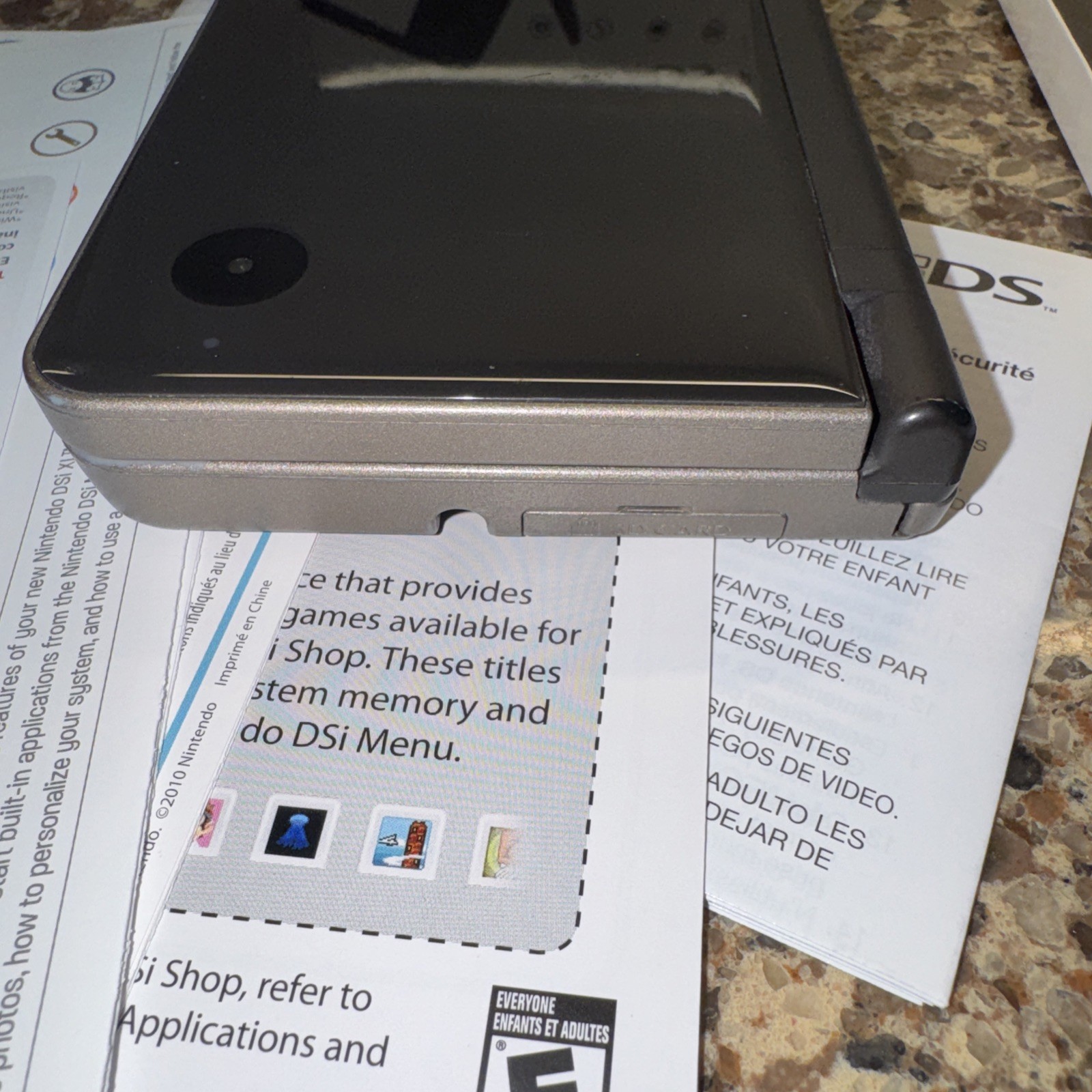 Nintendo DSi XL – Bronze Color Handheld Console – Complete In Box – Excellent