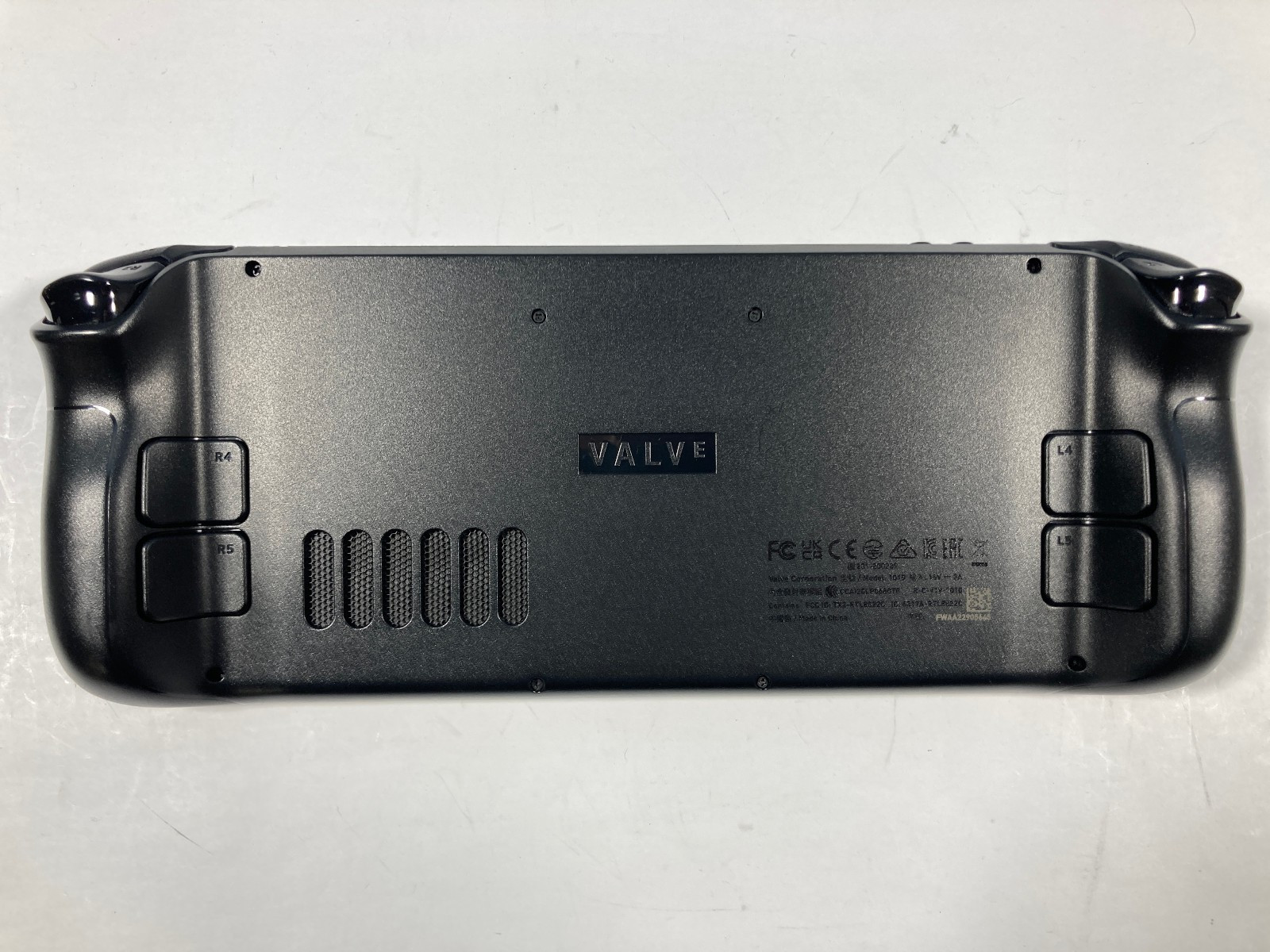 Valve Steam Deck 256GB Handheld System with Blue Logo Case – Very Good
