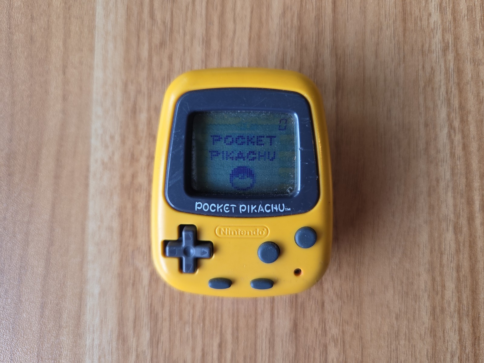 Pocket Pikachu Yellow Pedometer Pokemon Good Tested Japan