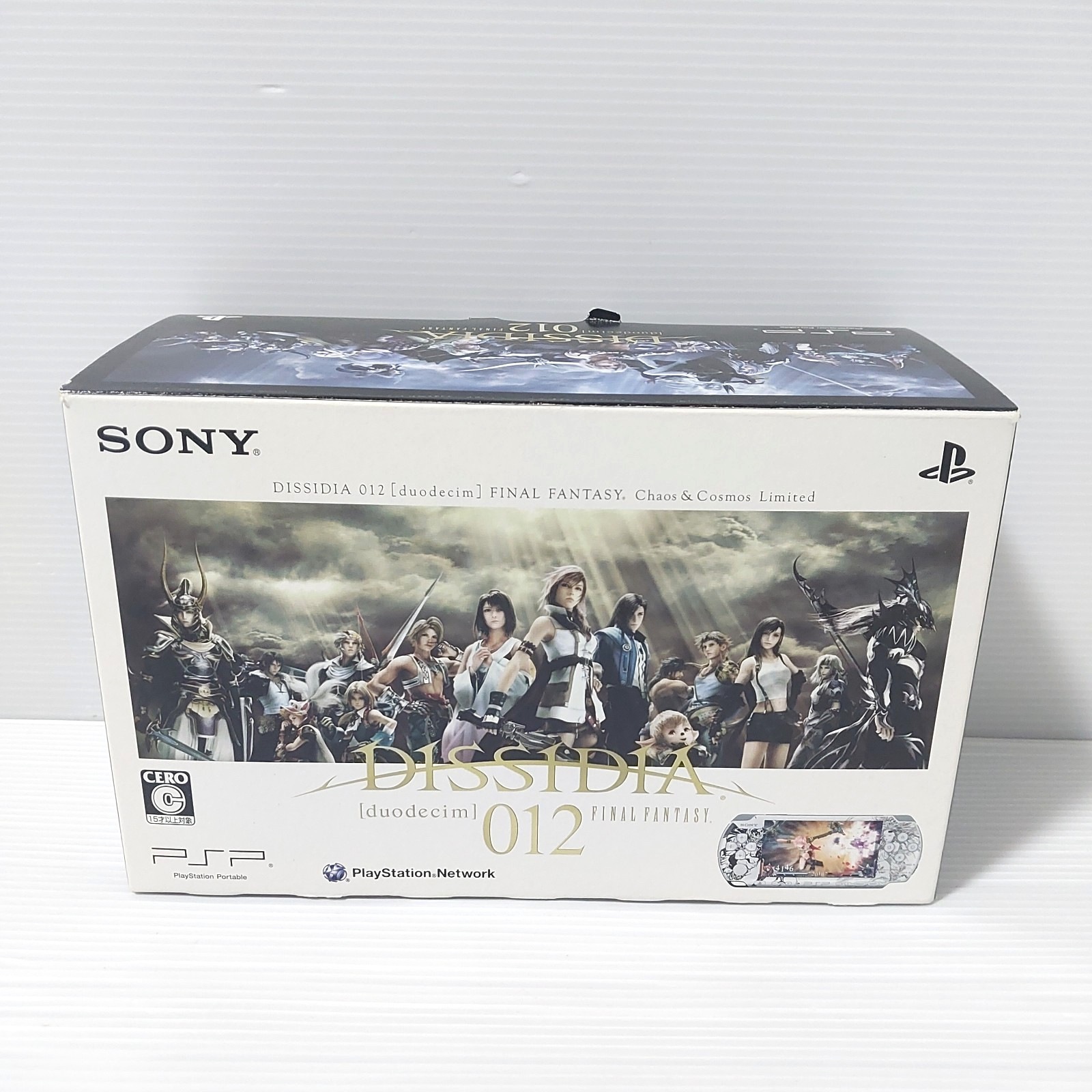 PSP 3000 Final Fantasy Dissidia 012 Duodecim Chaos Cosmos Console Limited Bundle