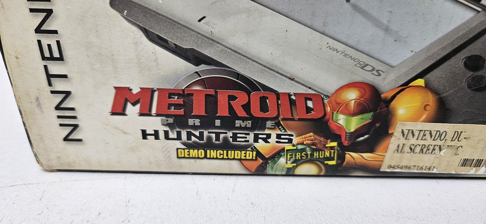 Nintendo DS Console – Metroid Prime Hunters First Hunt Edition In Box