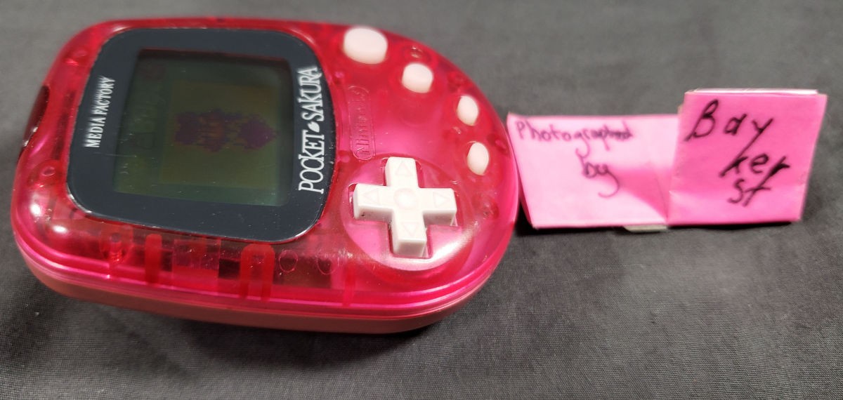 Pocket Sakura Pink COLOR LCD Virtual Pet Pedometer Game MPG-002 SK wars Japan