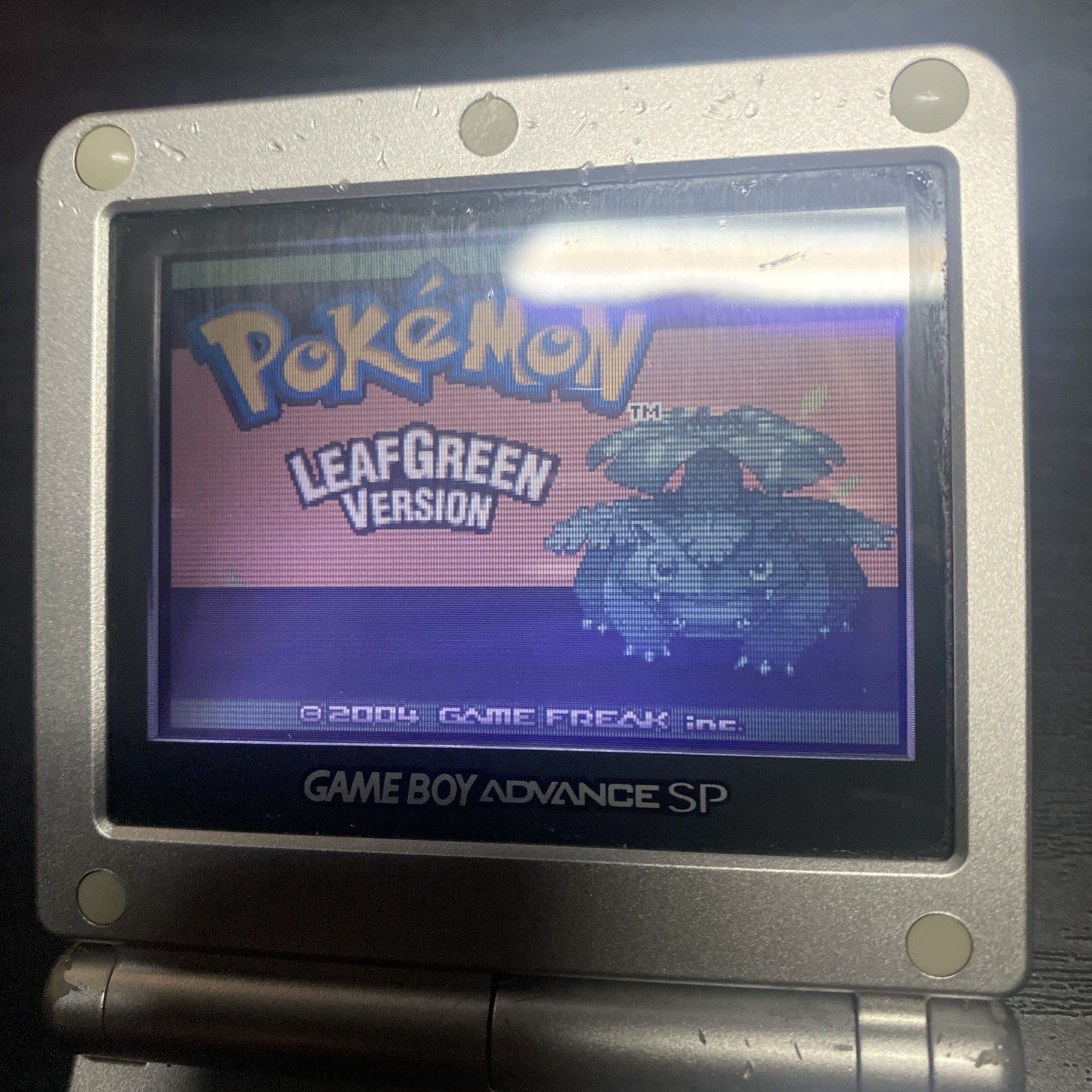 Nintendo Game Boy Advance SP Handheld System – Silver – Tested!