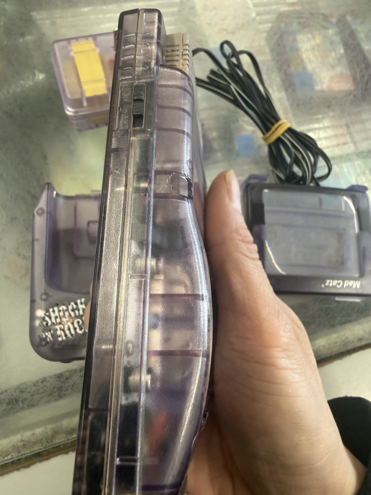 Nintendo Game Boy Color Handheld System – Atomic Purple Bundle