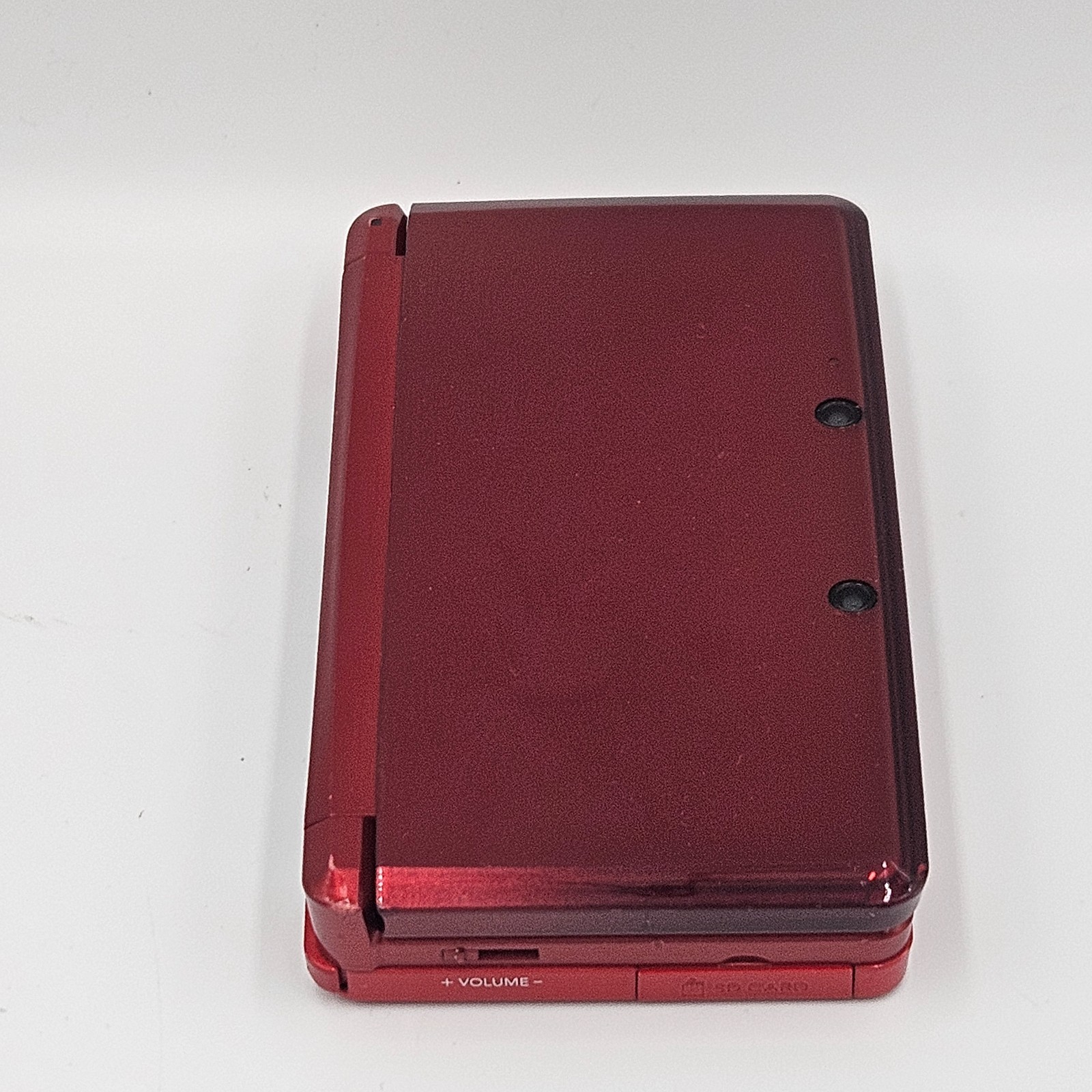 Nintendo 3DS Metallic Red – CTR-001 – Enhanced System – SD + 32GB Micro SD