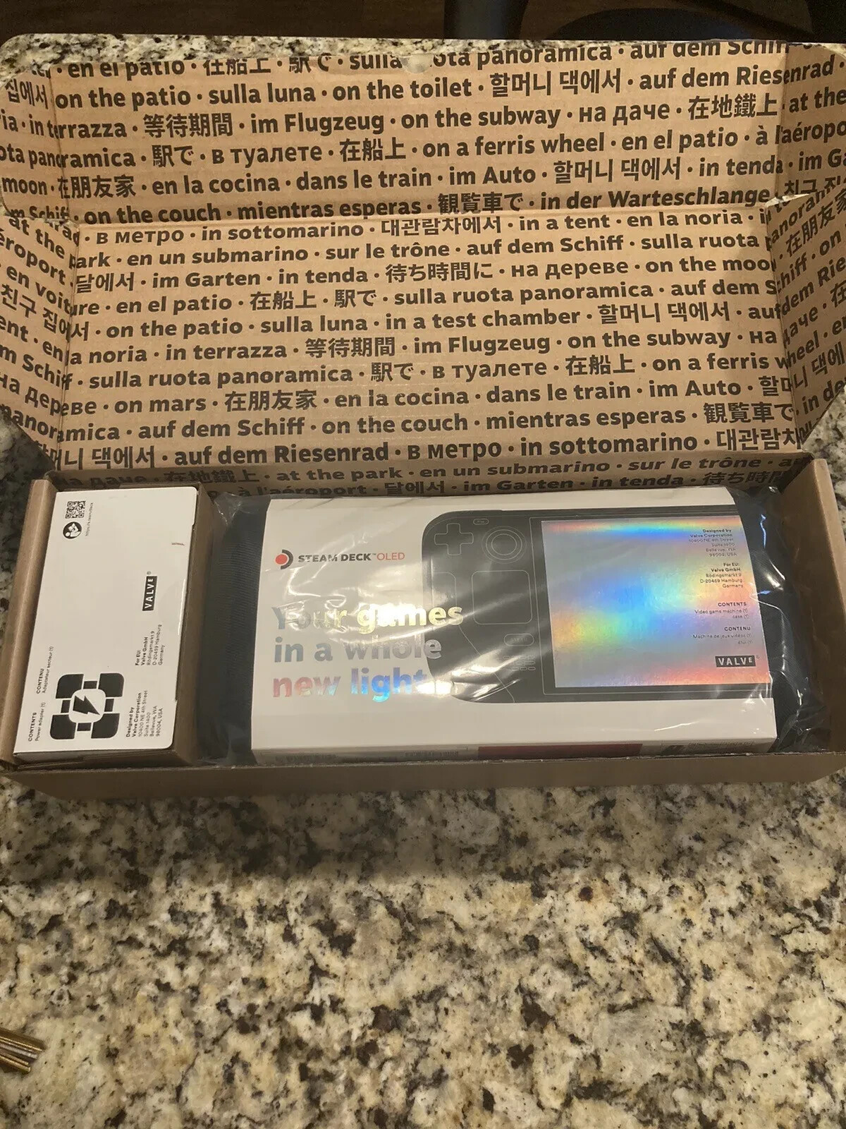 Valve Steam Deck OLED 512GB — In Hand– Ships Next Day — Ships World Wide