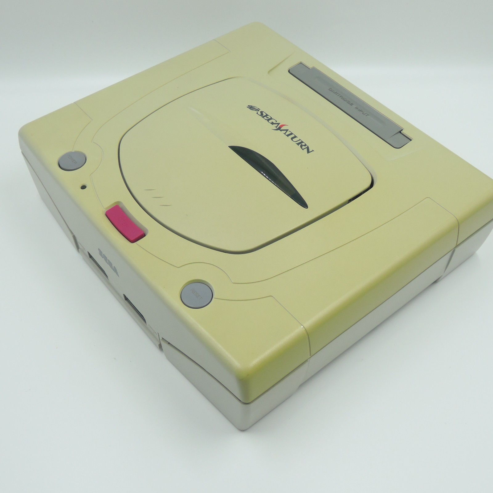 Sega Saturn Console White HST-0014 HST-3220 Japanese 100V Tested
