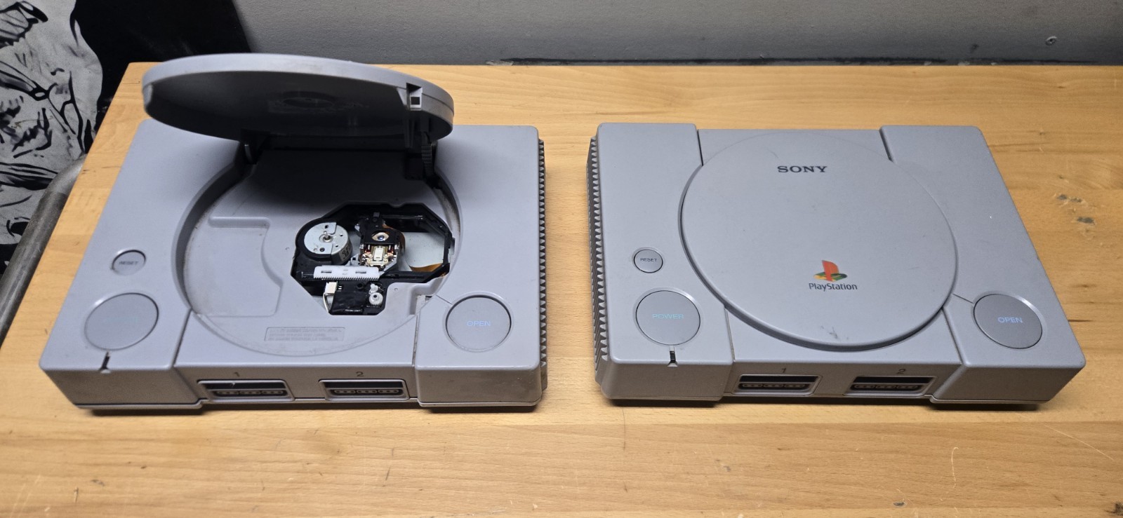 Sony PlayStation 1 PS1 Console Gaming System Only – Parts Only Condition Unknown