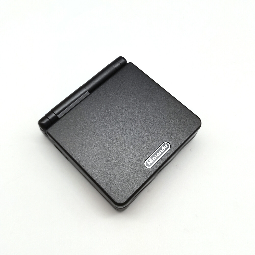 Black Game Boy Advance SP Console Built-in IPS V5 Backlight Screen 720×480