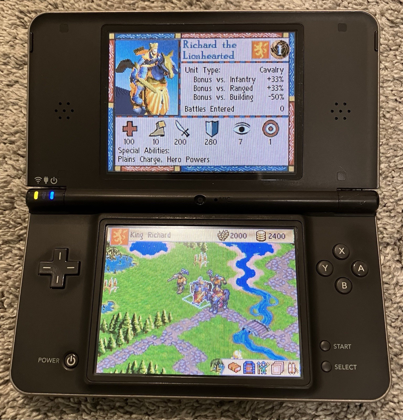 Nintendo DSi XL Gray / Dark Silver Handheld System – Model UTL-001 Next Day Ship