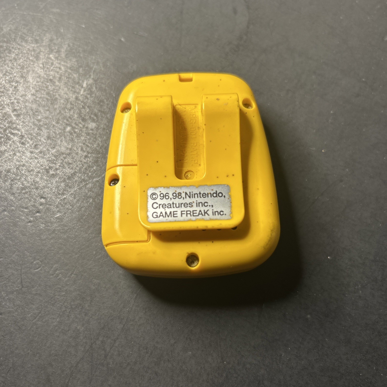 NINTENDO Pocket Pokémon Pikachu SOUND WORKS *Good Screen* Yellow Color *New Bat*