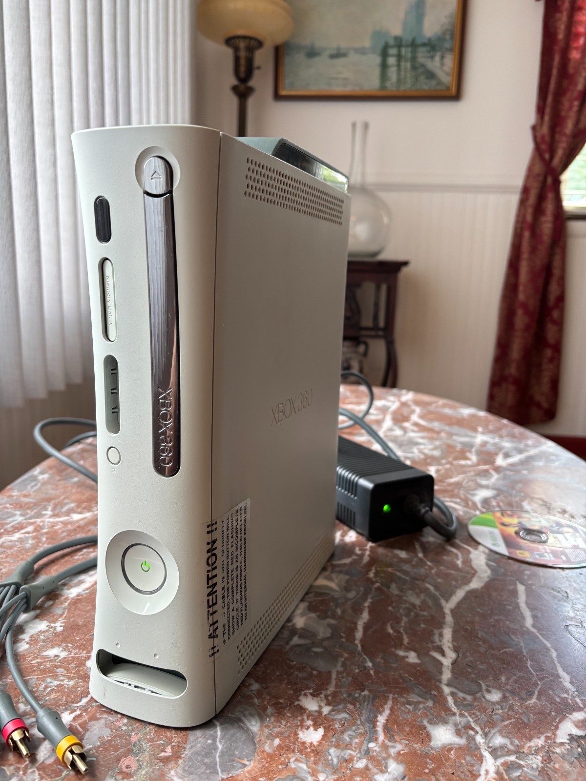 Microsoft XBox 360 Matte White Game Console 20GB HD