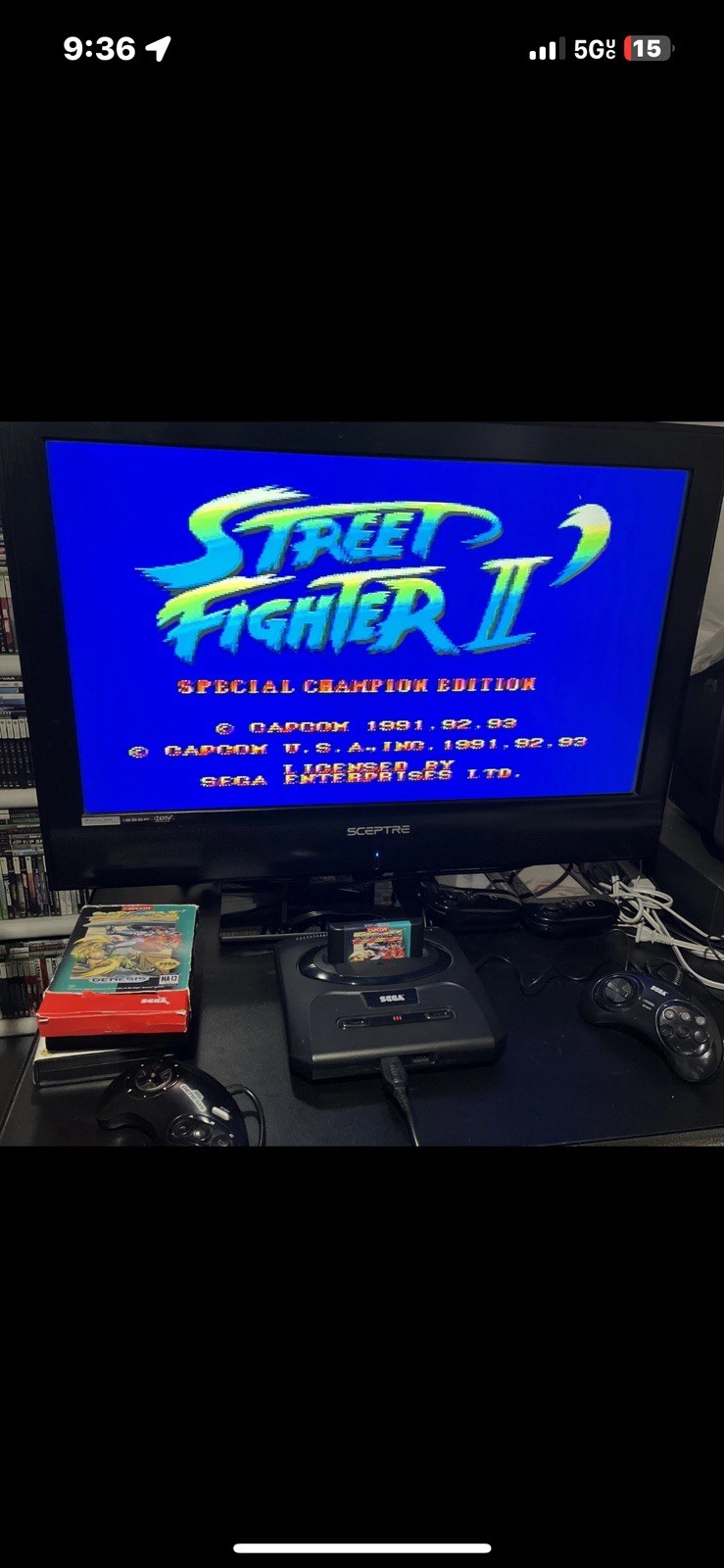 Sega Genesis System & Games