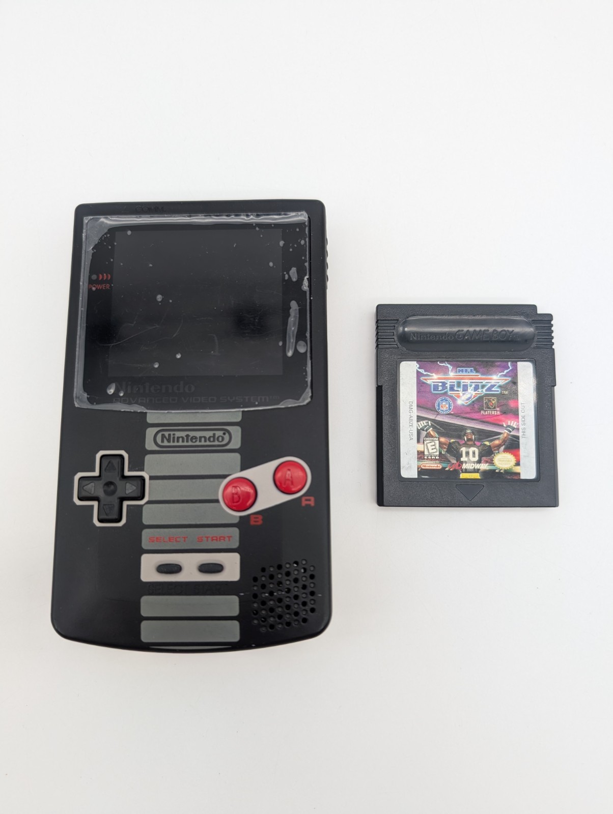 NES Theme Gameboy Color GBC Backlit IPS Screen