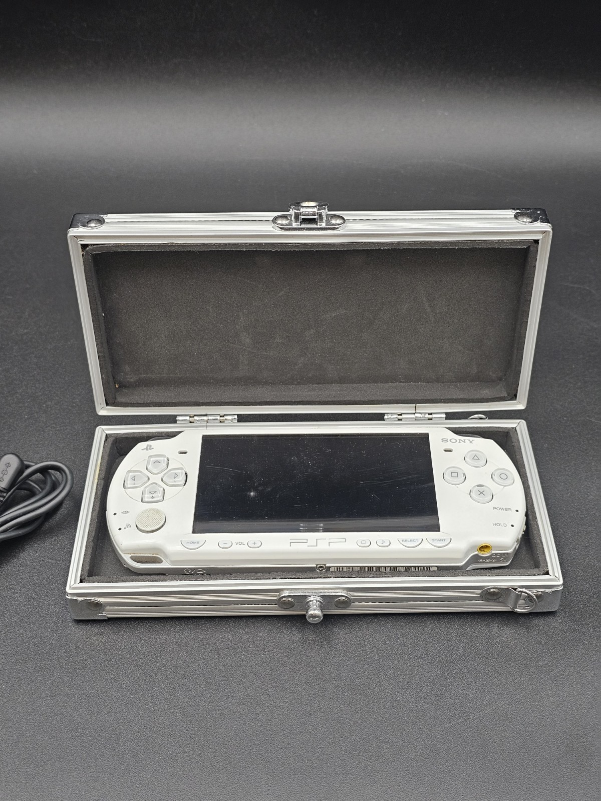 Sony PSP 2001 Playstation Portable White Console Starwars Darth Vader Limited Ed