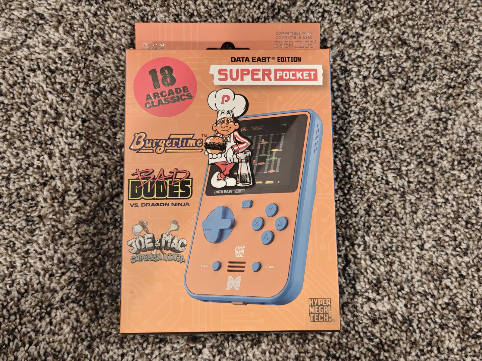 Hyper Mega Tech! Super Pocket – Data East Edition Brand New!