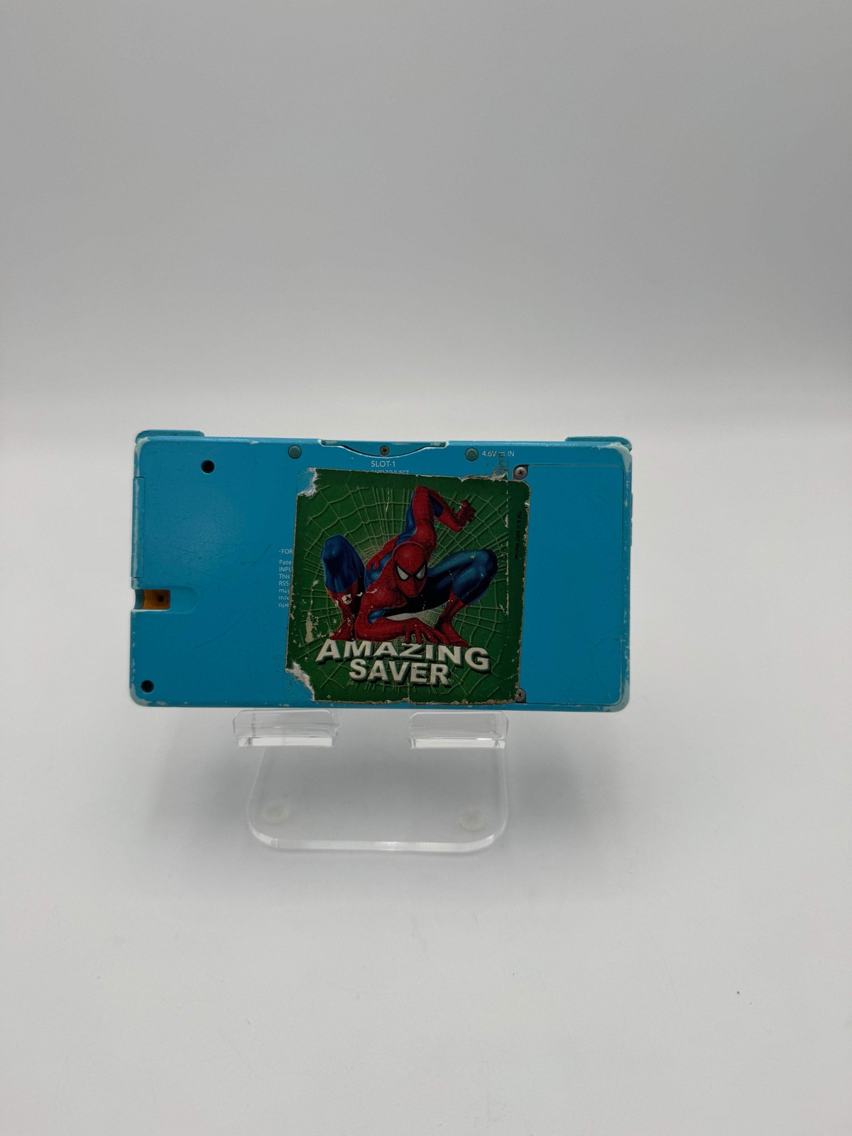 Nintendo DSi (TWL-001) 2008 Handheld Video Game System – Blue- Broken