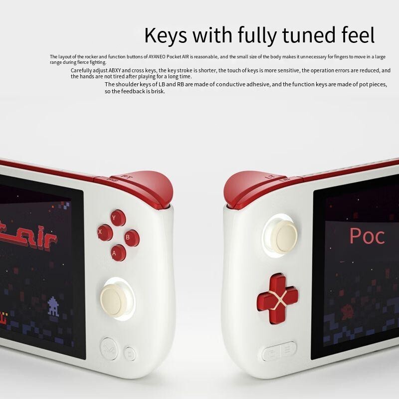 AYANEO AIR STANDARD 512GB Handheld Console 12GB/WIFI 6 AYASpace APP Android12