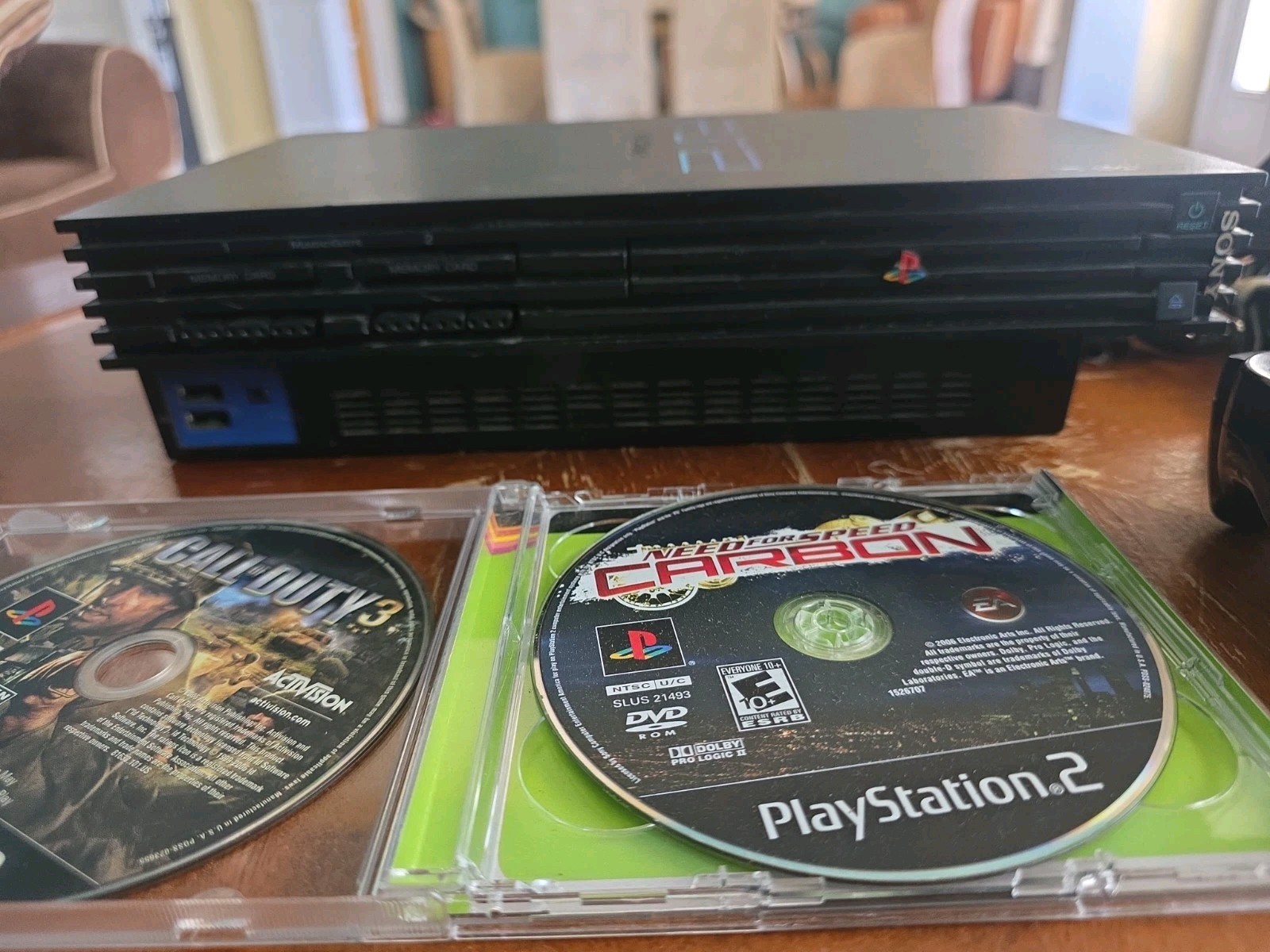 Sony PlayStation 2 Console with Need For speed Call Of Duty – Tested SCPH-30001
