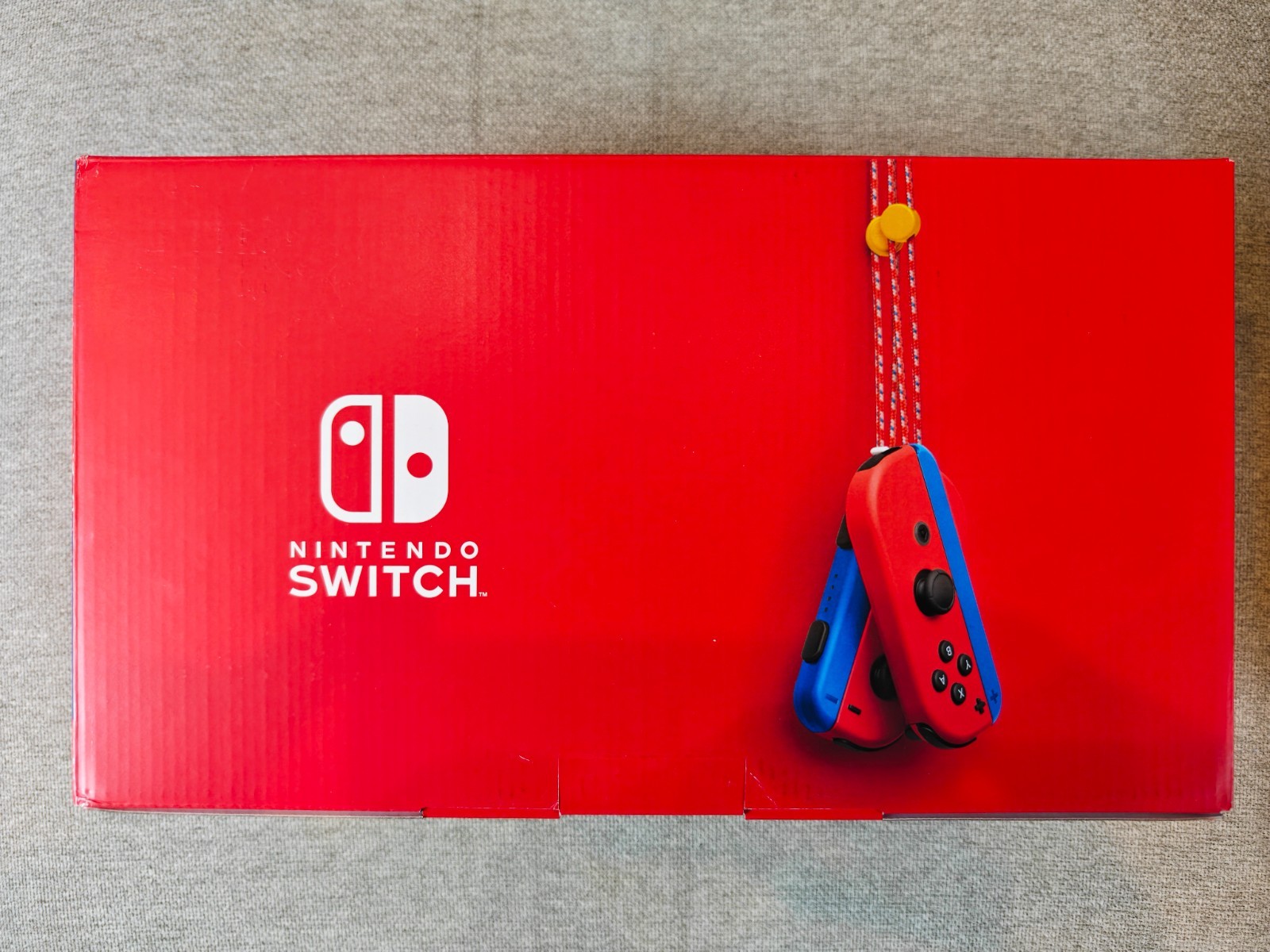 Nintendo Switch Mario 35th-Anniversary Red & Blue RARE Limited Edition NEW!!!