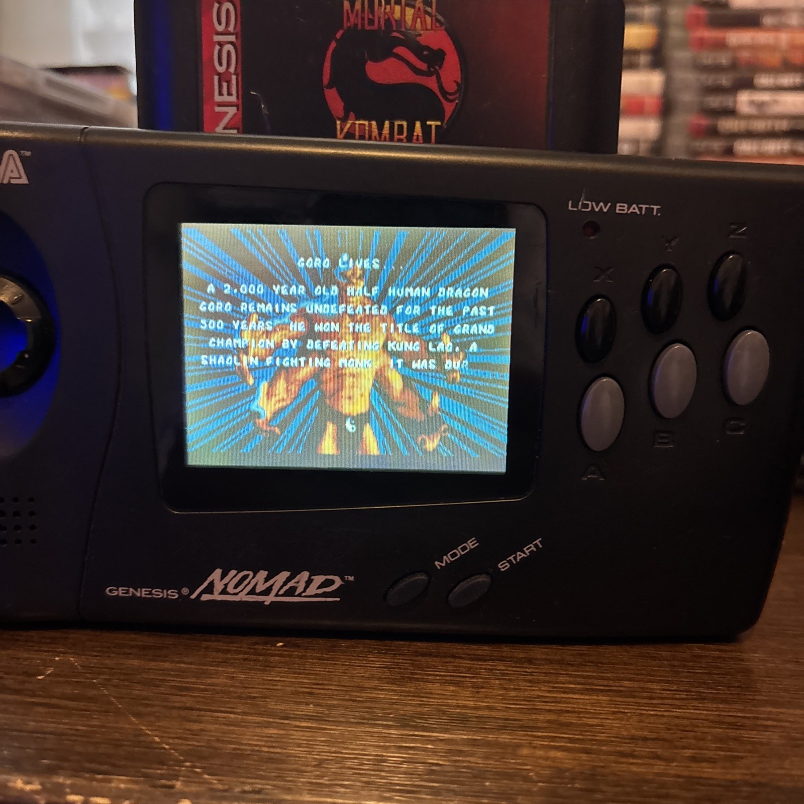 Sega Nomad Console